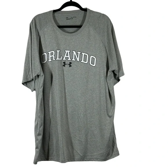 Men's Orlando Under Armour Gray T-shirt Sz 2XL - Picture 1 of 10